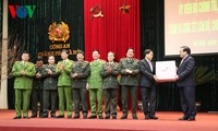 Bí thư Thành ủy Hà Nội Hoàng Trung Hải thăm, chúc Tết lực lượng vũ trang Thủ đô