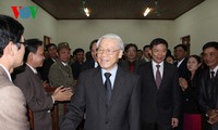 Генсек ЦК КПВ Нгуен Фу Чонг побывал в Куангбинь с рабочим визитом