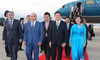 Президент СРВ Чыонг Тан Шанг начал официальный визит в Азербайджан