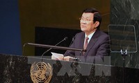 Президент СРВ выступил на саммите по миротворческой деятельности ООН