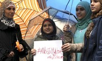 Итальянские мусульмане пришли на антитеррористический митинг в Риме