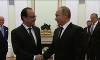 Президенты РФ и Франции пришли договорились о координации борьбы с терроризмом