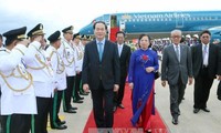 Президент СРВ прибыл в Пномпень, начав государственный визит в Камбоджу