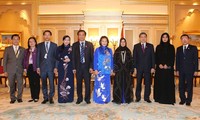 Нгуен Тхи Ким Нган встретилась со спикером финского парламента и с главой ФНС ОАЭ