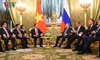 В Москве состоялись переговоры между президентами Вьетнама и России