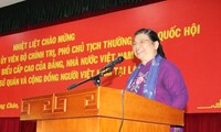 Тонг Тхи Фонг провела встречу с вьетнамскими эмигрантами в Лаосе