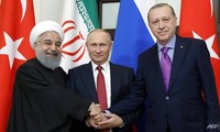 Путин и Эрдоган обсудили продолжение совместной работы РФ, Турции и Ирана по Сирии