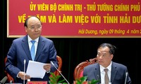 Нгуен Суан Фук провел рабочую встречу с властями провинции Хайзыонг