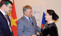 Председатель Национального собрания Вьетнама встретилась с председателем Госдумы Федерального собрания РФ