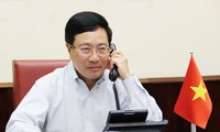 Вице-премьер, глава МИД Вьетнама Фам Бинь Минь провёл телефонный разговор с госсекретарём США Майком Помпео