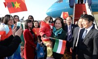 Ketua MN Vietnam, Nguyen Thi Kim Ngan melakukan kunjungan resmi di Hungaria