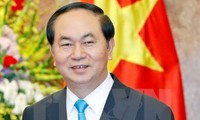 PresidenVietnam, Tran Dai Quang dan Istri melakukan kunjungan kenegaraan di Tiongkok