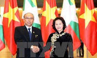 Ketua Majelis Nasional Myanmar, Mahn Win Khaing Than mengakhiri dengan baik kunjungan resmi di Vietnam