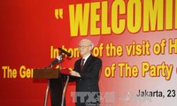 Sekjen KS PKV, Nguyen Phuc Trong: Percaya pada perkembangan-perkembangan baru dari kerjasama perdagangan dan investasi antara Vietnam dan Indonesia