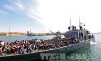 Masalah migran : Libia menyelamatkan kira-kira 500 orang  migran di lepas pantai Tripoli