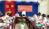 Ketua Pengurus Besar Front Tanah Air Vietnam, Tran Thanh Man melakukan kunjungan kerja di Provinsi Tay Ninh