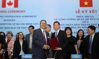 Kota Ho Chi Minh dan Kota Toronto, Kanada menandatangani permufakatan memperkuat kerjasama