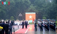 Presiden Vietnam, Tran Dai Quang melakukan pembicaraan dengan Presiden AS, Donald Trump