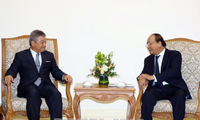PM Vietnam, Nguyen Xuan Phuc menerima Presiden Grup Komunikasi Nikkei, Jepang