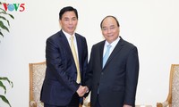 PM Vietnam, Nguyen Xuan Phuc menerima Shen Tian Qing, Presiden Grup Jia Yuan, Hong Kong, Tiongkok 