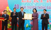 Wapres Vietnam, Dang Thi Ngoc Thinh menghadiri upacara peringatan ultah ke-40 Pembentukan Sekolah Tinggi Pembanguan Mien Tay 
