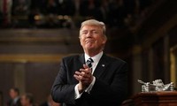 Pesan Federal pertama dari Presiden AS, Donald Trump berfokus dalam perdagangan dan migrasi