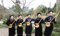 Festival seni menyanyikan lagu rakyat Then dan instrumen musik Tinh yang khas