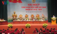  Hari kerja pertama Kongres ke-5 Serikat Pegawai Negeri Vietnam  masa bakti 2018-2023