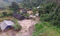 Memusatkan langkah-langkah mengatasi akibat banjir dan hujan di provinsi-provinsi pegunungan di daerah Vietnam Utara
