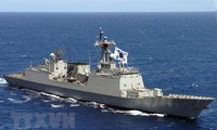 Dua bagian negeri Korea mengadakan kembali kanal hubungan maritim