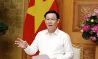 Deputi PM Vietnam, Vuong Dinh Hue memimpin sidang Badan Pengarahan Pembaruan dan Perkembangan Badan Usaha