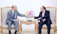 PM Vietnam, Nguyen Xuan Phuc menerima Direktur Eksekutif Perusahaan PepsiCo urusan kawasan Asia, Timur Tengah dan Afrika Utara