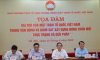Sarasehan “Peranan Front Tanah Air Vietnam dalam menggerakkan dan mengawasi pembangunan pedesaan baru