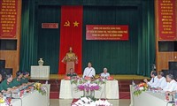 PM Vietnam, Nguyen Xuan Phuc mengunjungi Korps Militer 16, di Provinsi Binh Phuoc