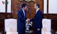 Presiden Vietnam, Tran Dai Quang menerima Dubes Istimewa Vietnam-Jepang