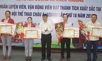 Kota Da Nang memuji para pelatih dan atlet peserta Asian Games 18
