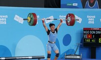Pegulat Ngo Xuan Dinh merebut medali emas di Olimpiade Remaja 2018