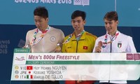 Olympiade Remaja 2018: Perenang  unggulan Nguyen Huy Hoang merebut medali emas yang ke-2 bagi tim Vietnam
