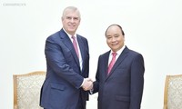 PM Vietnam, Nguyen Xuan Phuc menerima Pengeran Inggris