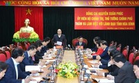 PM Vietnam, Nguyen Xuan Phuc melakukan temu kerja dengan pimpinan teras Provinsi Hoa Binh
