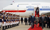 Presiden Republik Korea melakukan kunjungan resmi di Kamboja