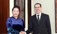 Ketua MN Vietnam, Nguyen Thi Kim Ngan melakukan pertemuan dengan PM Kerajaan Maroko