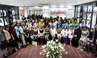 Temu muka dengan para Dubes perempuan, Kuasa Usaha Sementara dan Kepala organisasi-organisasi internasional, para Istri Dubes sehubungan dengan Hari Perempuan Internasional
