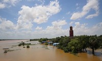 Air sungai Mekong naik dengan cepat sehingga mengancam banyak daerah di Kamboja