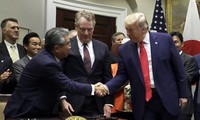 AS dan Jepang menandatangani permufakatan dagang bilateral