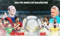 Pertandingan sepak bola Vietnam-UAE babak kualifikasi Piala Dunia 2022: Vietnam menang dengan skor 1-0, pemain Tien Linh mencetak goal