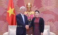 Ketua MN Vietnam, Ibu Nguyen Thi Kim Ngan menerima Wakil Ketua Majelis Tinggi Jepang, Ogawa Toshio
