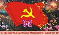 Tilgram ucapan selamat sehubungan dengan peringatan HUT ke-90 berdirinya Partai Komunis Vietnam