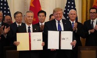 AS dan Tiongkok mencapai kemajuan dalam melaksanakan permufakatan dagang tahap I