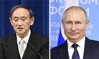 Pimpinan Jepang dan Rusia untuk pertama kalinya mengadakan pembicaraan telepon untuk membahas masalah-masalah yang masih ada